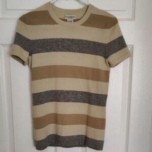 Banana Republic Multicolor Striped Cashmere Sweater